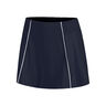 Colorblock Flounce Gonna Donna-Blu Scuro