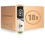 Pallina pressurizzata Dunlop Dunlop Pro Coach Tubo Da 4