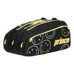 Prince Prince Smiley Borsa per racchetta Da 12 - nero