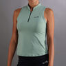 Glam Polo Donna-Verde,Blu Scuro