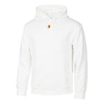 Abbigliamento Nike Nike Dri-Fit Court Heritage Fleece Felpa con cappuccio Uomini - bianco, 