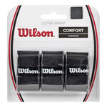 Overgrip Wilson Wilson Ultra Wrap Confezione Da 3-Nero