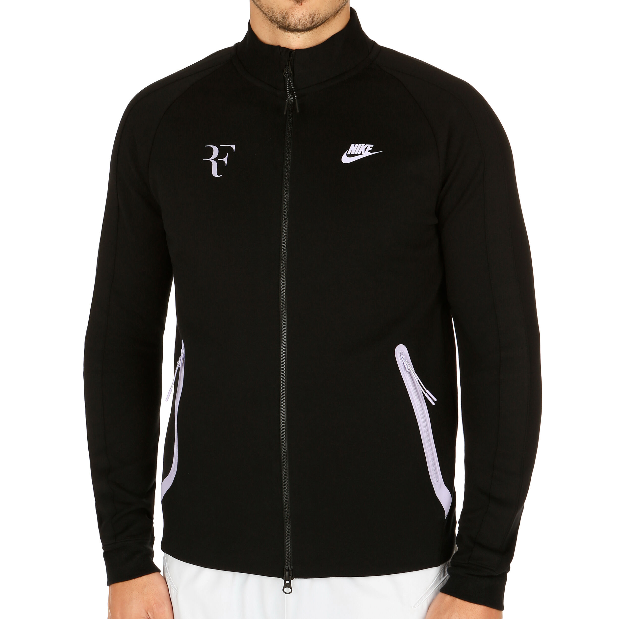 Buy Nike Roger Federer Premier Giacca Da Allenamento Uomini Nero Lilla online Tennis Point CH