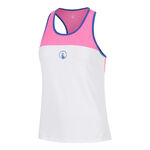 Abbigliamento Quiet Please Quiet Please Racerback Canottiera Donna - rosa, blu