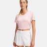 Tech Maglietta Donna-Rosa