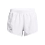 Abbigliamento Under Armour Under Armour Fly By 3in Pantaloncini Da Corsa Donna-Bianco