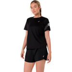 Abbigliamento ASICS ASICS Icon Camicia da corsa Donna-nero