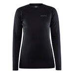 Abbigliamento Craft Craft Core Warm Baselayer Manica lunga Donna - nero, 