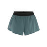 Pro Hypervent Split 2 Pantaloncini Da Corsa Donna-Blu