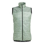 Abbigliamento adidas adidas Terrex XPR Varil Hybrid Gilet Da Corsa Uomini-Verde