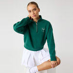 Abbigliamento da tennis Bj&ouml;rn Borg Bj&ouml;rn Borg Borg Halfzip Felpa Donna - verde