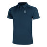 Court Dri-Fit Advantage Polo Uomini-Blu Scuro,Bianco
