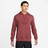 Court Dri-Fit Heritage Felpa con cappuccio Uomini-vino rosso