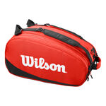 Wilson Wilson Tour Tour Red Borsa per racchetta da padel - rosso