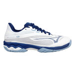 Scarpe da tennis Mizuno Mizuno Wave Exceed Light 2 AC Scarpa per tutte le superfici Donna - bianco, blu