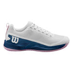Scarpe da tennis Wilson Wilson Rush Pro 4.5 Scarpa per terra rossa Donna - blu, multicolore
