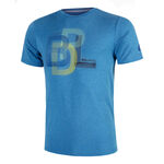 Abbigliamento Bullpadel Bullpadel Bebas Maglietta Uomini-Blu