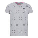 Abbigliamento BIDI BADU BIDI BADU Lifestyle Maglietta Uomini - grigio chiaro, rosa