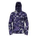 Abbigliamento Odlo Odlo Zeroweight Print Giacca da corsa Uomini - viola, 