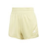 Pacer Knit High 3in Pantaloncini Donna-Giallo