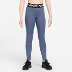Abbigliamento Nike Nike Pro Calzamaglia Ragazze - grigio-blu, nero