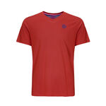 Abbigliamento BIDI BADU BIDI BADU Evin Tech Round Maglietta Ragazzi - rosso scuro, 