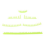 Accessori per racchette HEAD HEAD Extreme MP L,Extreme Team Set Di Occhielli-Lime