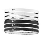 Abbigliamento Nike Nike Nike Flex Classic Fascia Per Capelli Confezione Da 6-Bianco,Nero