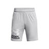 Tech Logo Pantaloncini Ragazzi-grigio, bianco