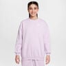 Sportswear Club Fleece Oversized Crew Felpa Ragazze-Lilla