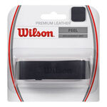 Grip Wilson Wilson  Premium Leather Replacement Grip Confezione da 1 - nero