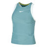 Court Dri-Fit Slam Canottiera Donna-Color Petrolio,Blu Chiaro