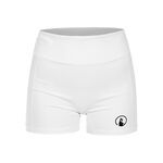 Abbigliamento Quiet Please Quiet Please Break Pantaloncino Attillato Donna-Bianco,Nero