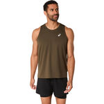 Abbigliamento ASICS ASICS Core Camicia da corsa Uomini - marrone, 
