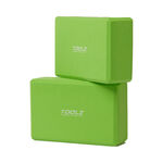 Accessori fitness TOOLZ TOOLZ Yoga Block - (made of EVA Foam) Materassino da yoga -verde