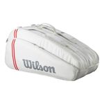 Borse Da Tennis Wilson TOUR 12PK RACKET BAG 2025 OFF WHITE
