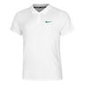 Dri-Fit Court Advantage Polo Uomini-Bianco,Verde