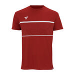 Abbigliamento Tecnifibre Tecnifibre Team Tech Maglietta Uomini-Rosso Scuro