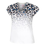 Abbigliamento BIDI BADU BIDI BADU Leoparty Styles V-Neck Maglietta Donna-Bianco,Nero