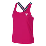 Abbigliamento da tennis Quiet Please Quiet Please Create Serve & Volley 2.0 Canottiera Donna-Rosa,Multicolore
