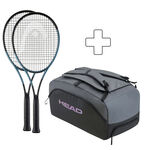 Confezione Di Racchette HEAD 2x Gravity Pro 2025 plus Schlägertasche