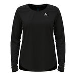Abbigliamento Odlo Odlo Crew Neck Chill-Tech Manica lunga Donna - nero, 
