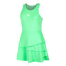 Flounce Abito Donna - verde, bianco