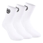 Abbigliamento BIDI BADU BIDI BADU Anchor Ankle Move Calzini Da Tennis Confezione Da 3-Bianco