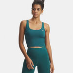 Abbigliamento Under Armour Under Armour Motion Canottiera Donna-verde, bianco