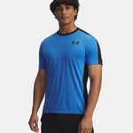 Abbigliamento Under Armour Under Armour Wordmark Maglietta Uomini-Blu