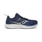 Scarpe da corsa Saucony Saucony Ride Kdz Scarpe neutrali Bambini - blu scuro, argento