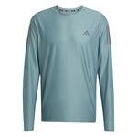 Abbigliamento adidas adidas Own The Run Camicia Da Corsa Uomini - Salvia