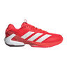 Adizero Ubersonic 5 Scarpa Per Terra Rossa Uomini-Rosso,Bianco