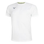 Abbigliamento Mizuno Mizuno Training Maglietta Uomini - bianco, 